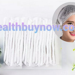 壓縮條狀頭套(一套100個)[白色]