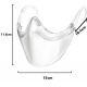 硬膠透明口罩【兒童及女士適用】