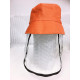Pumpkin orange three-layer mask Pumpkin orange three-layer mask