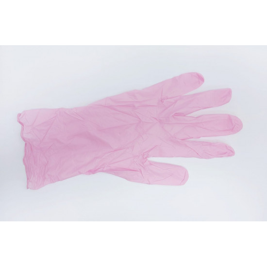 Pink [Dingqing Gloves]  Produced by HEALTHBUYNOW (10 boxes minimum)