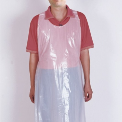 Disposable plastic apron (a set of 100 pieces) Disposable plastic apron (a set of 100 pieces)