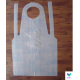 Disposable plastic apron (a set of 100 pieces)