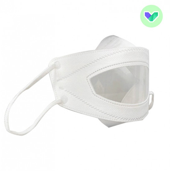 school lip language transparent mask