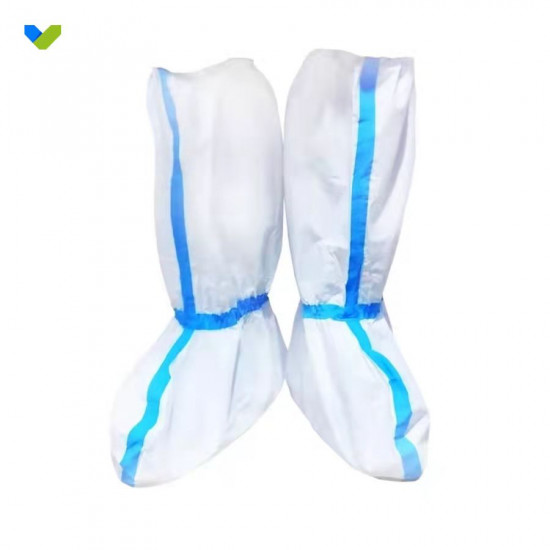 Medical high tube isolation shoe cover