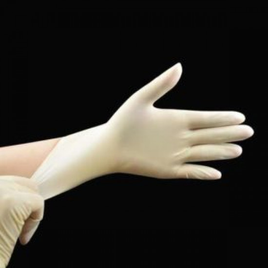 One-time thick latex gloves[10 boxes minimum batch]