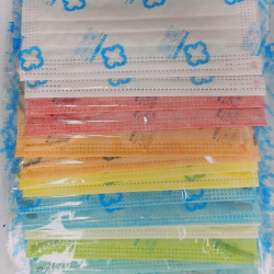 十字花花10色口罩(10盒起批)