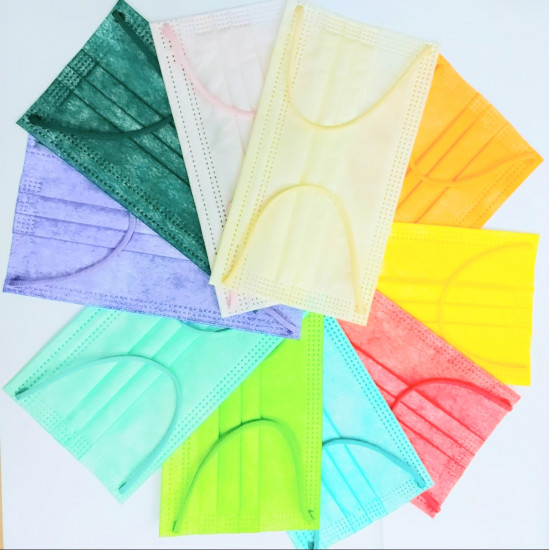 Cross flower 10-color mask Cross flower 10-color mask