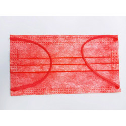 血腥瑪莉紅三層口罩(10盒起批)