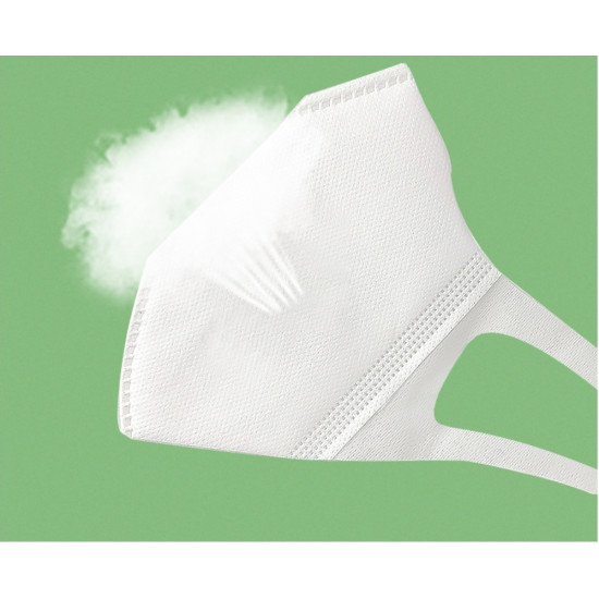 Children's white three-dimensional mask Children's white three-dimensional mask