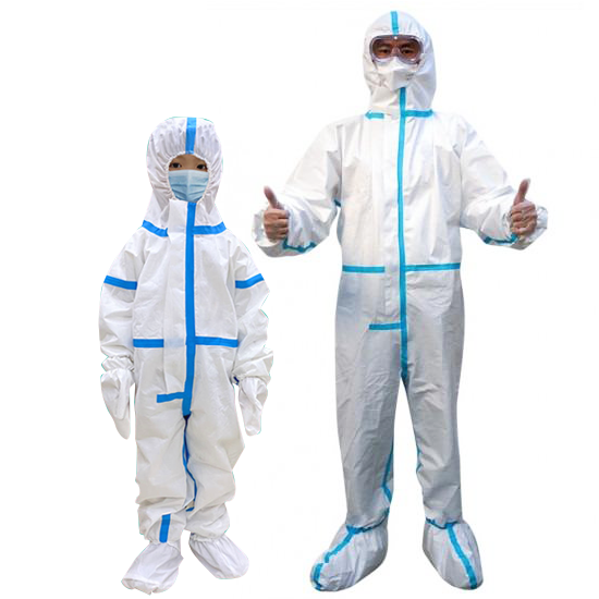 Medical disposable protective clothing with soles (minimum batch of 20 pieces)