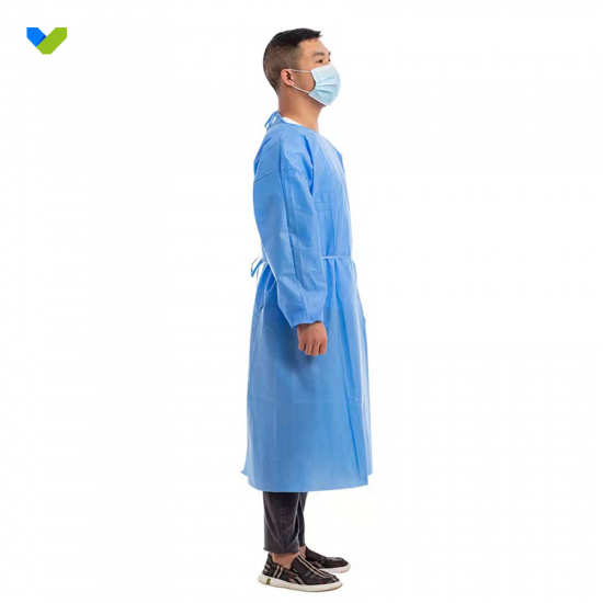 Disposable waterproof isolation gown China Manufacturer