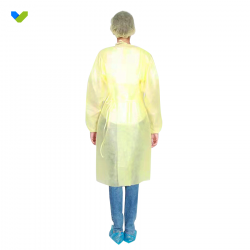 醫用隔離衣【Level 1 黃色】