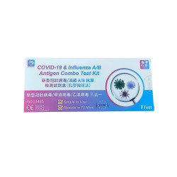 Reagen 3-in-1 COVID-19, Influenza A and B Test (Single) Reagen 3-in-1 COVID-19, Influenza A and B Test (Single)