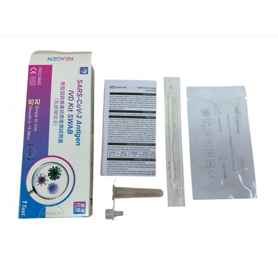 Reagen - Novel Coronavirus Antigen Detection Kit - Detection of Novel Coronavirus (Single) Reagen - Novel Coronavirus Antigen Detection Kit - Detection of Novel Coronavirus (Single)