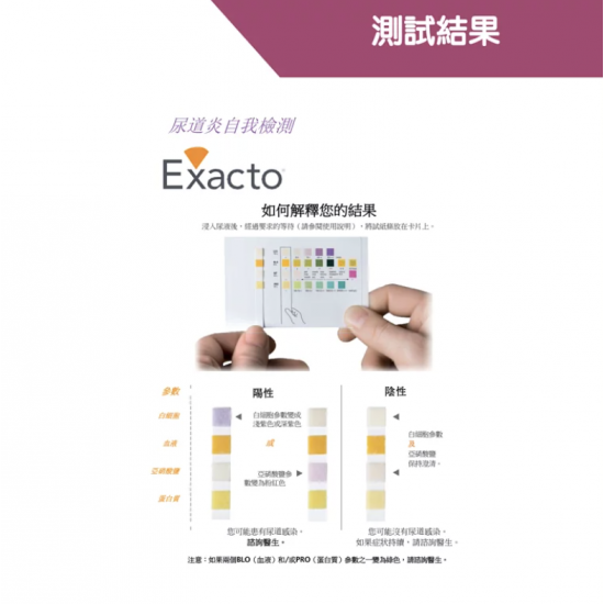 Urinary tract infections rapid test (3 tests) | Discriminate urinary infections