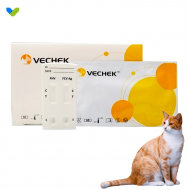 Contagious cat herpes secretion self-test kit