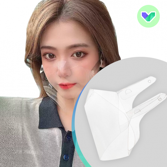 仿TVB、東張西望 透明口罩【Healthbuynow品牌出品】 仿TVB、東張西望 透明口罩【Healthbuynow品牌出品】